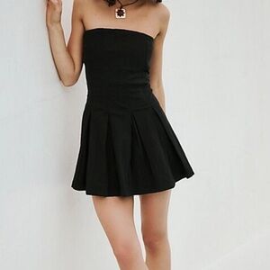 Free People Black Mini Dress